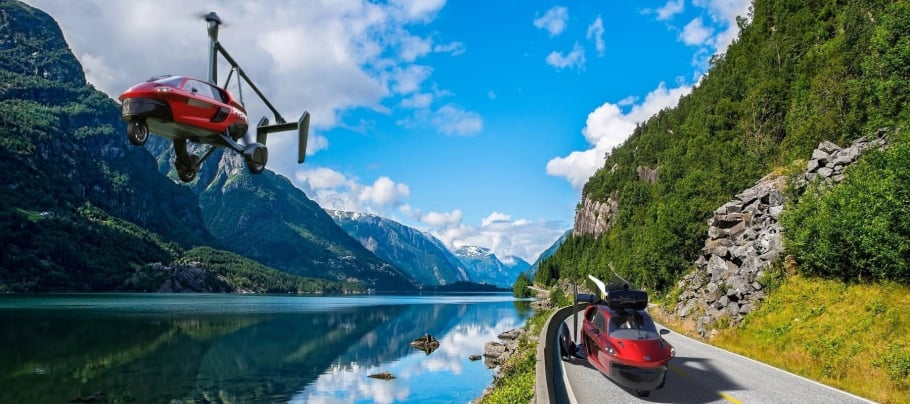 Flying Car PAL-V Header Fly and Drive V2