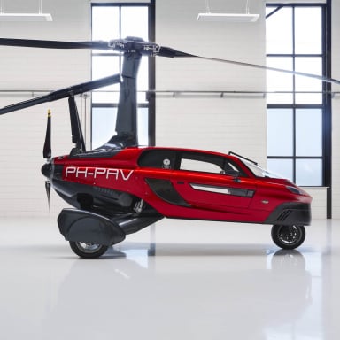 Flying Car Pal V Liberty Checker Board Self Stabalizing