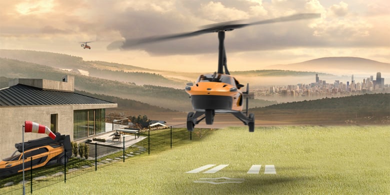 Flying Car Pal V Website Teaser 1