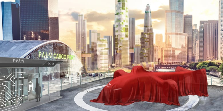 Flying Car Pal V Website Teaser 4